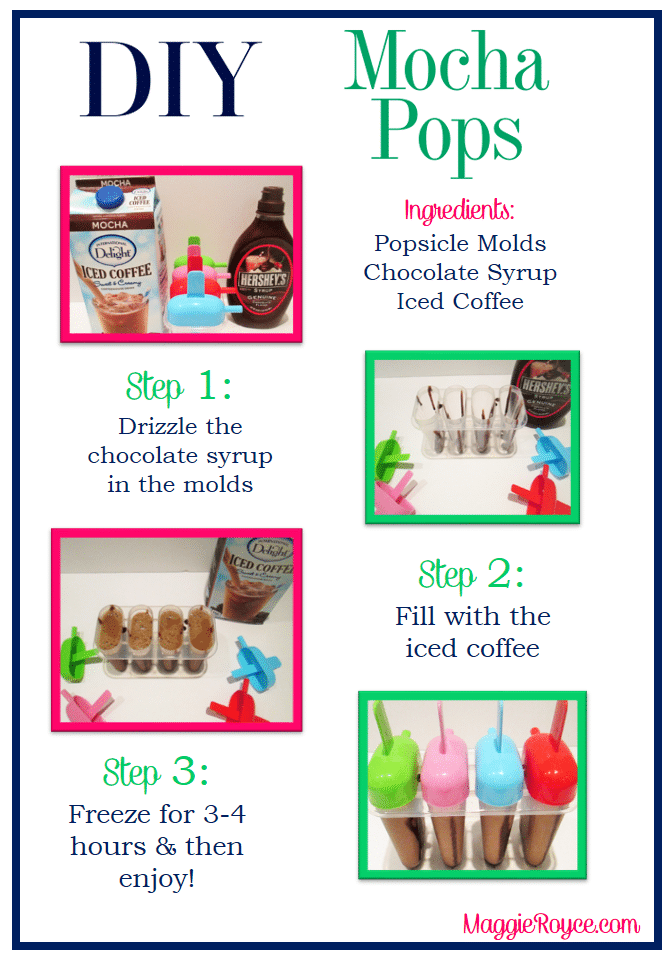 DIY Mocha Pops