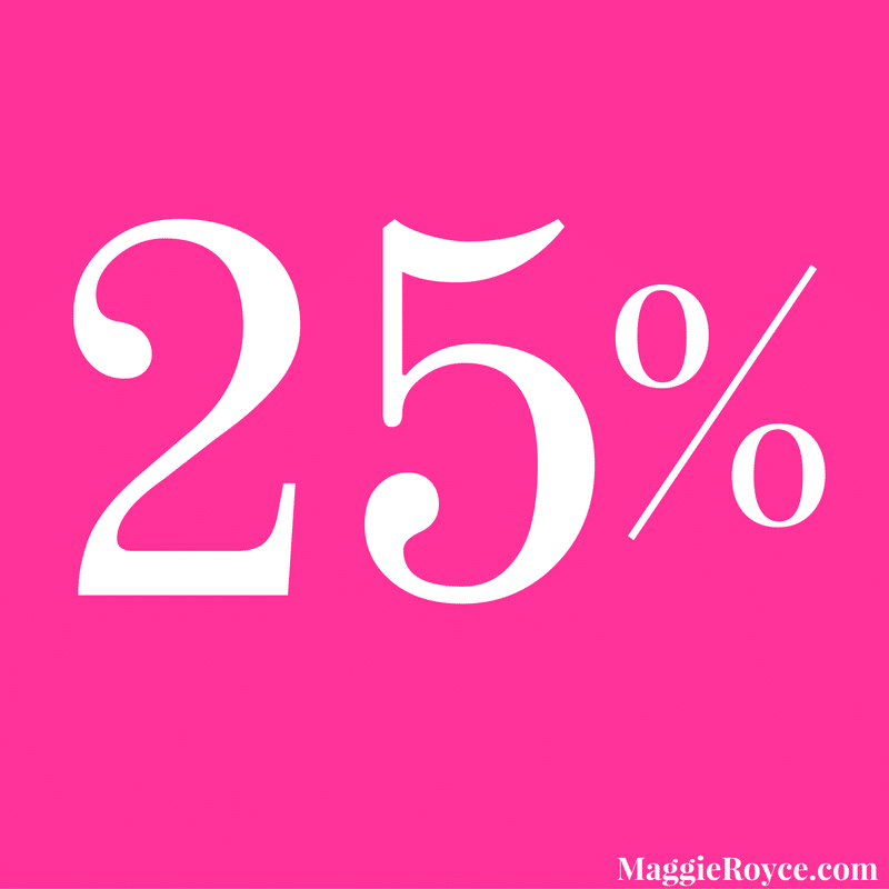 25%